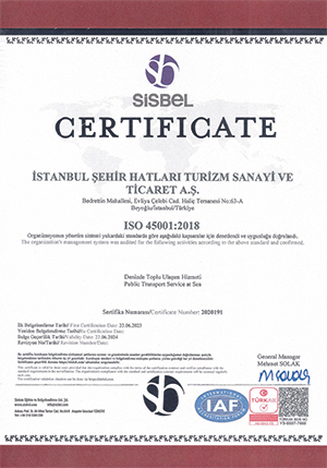 ISO 45001:2018 İSG Yönetim Sistemi